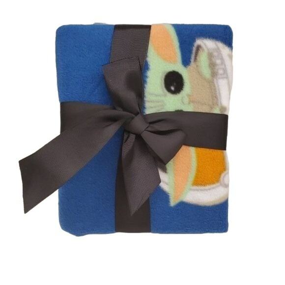 Star Wars Blanket Baby Yoda Blanket Mandalorian Baby Yoda Grogu - Picture 2 of 7
